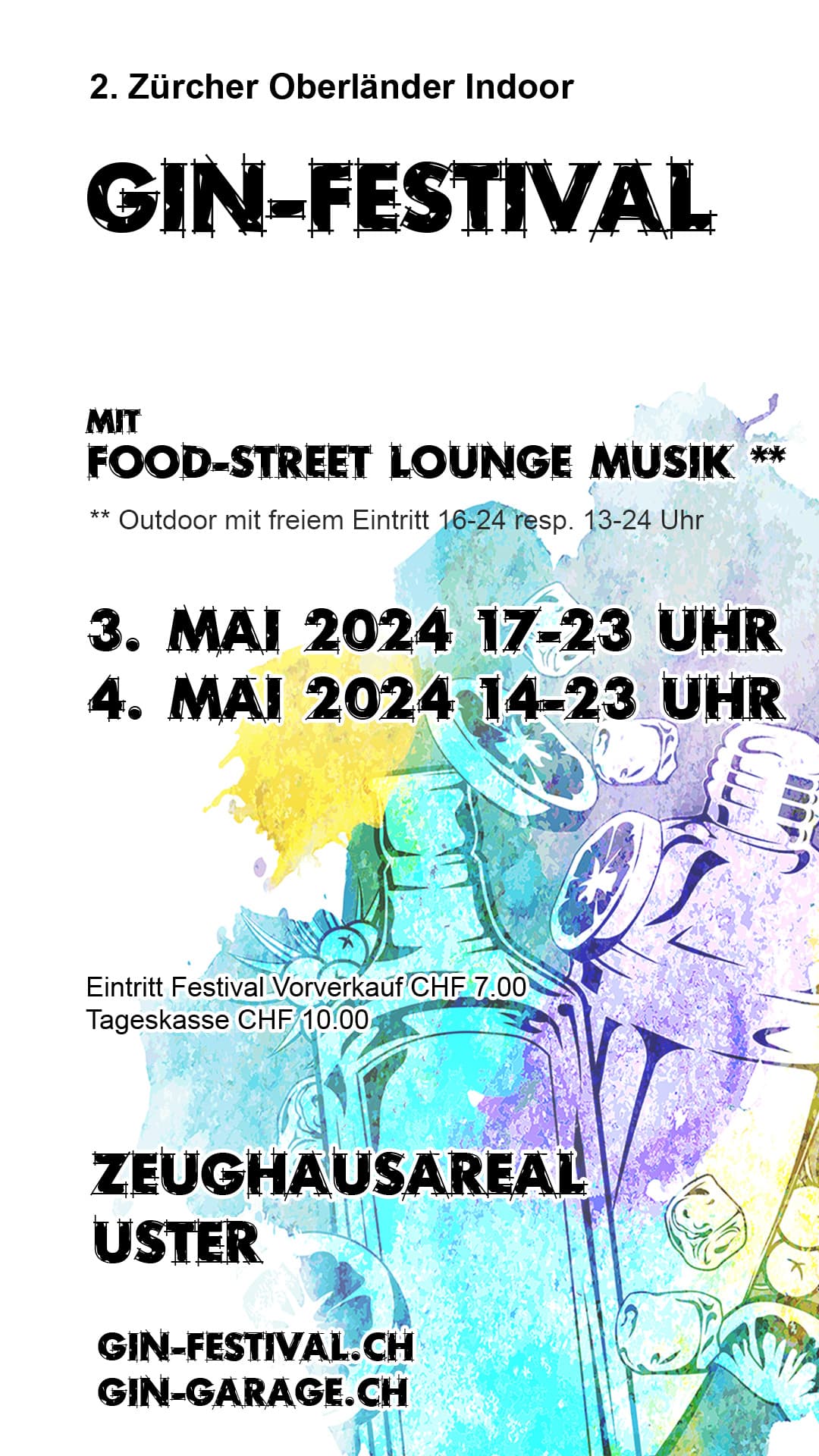 GINFESTIVAL mit FoodStreet 2024 GINGARAGE