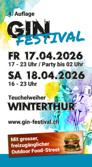 Tickets - GIN-FESTIVAL Winterthur 2026