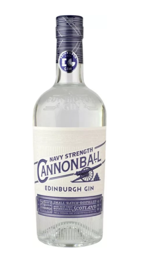 Edinburgh Cannonball Navy Strength Gin 70 cl