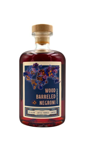 Negroni Wood Barreled by LiquiTaste x Barrel Aged Brothers 50 cl